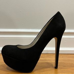 Aldo Faux Suede Platform Stiletto Size 7.5